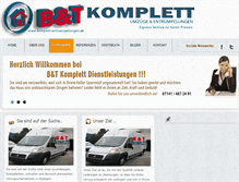 Tablet Screenshot of komplett-entruempelungen.de